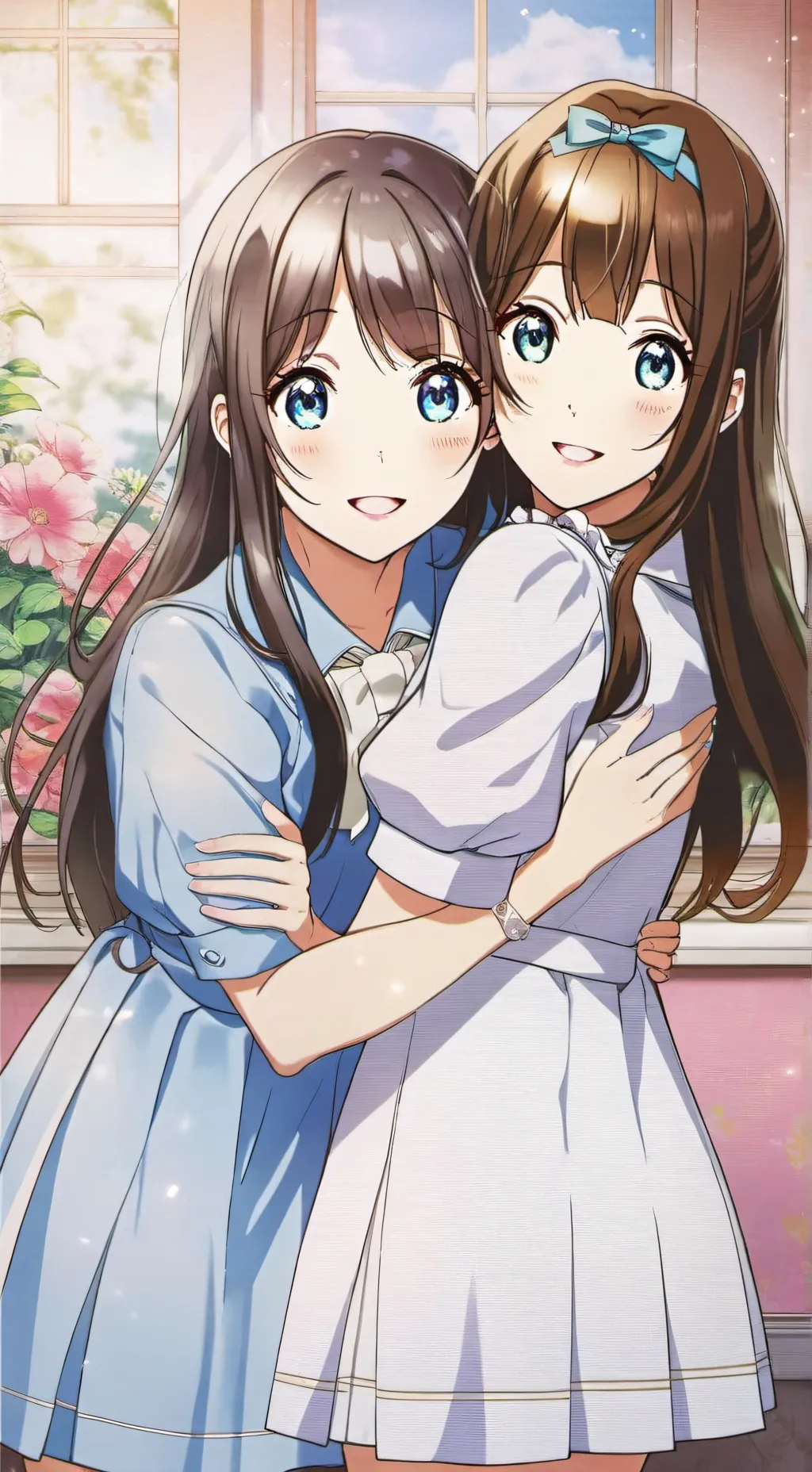 ai character: Barbara And Cora background
