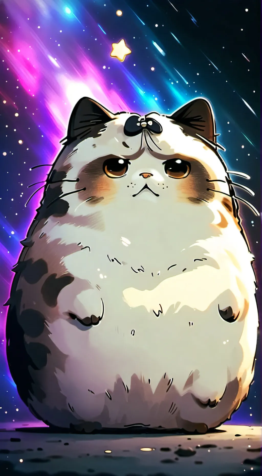 ai character: FatCat background