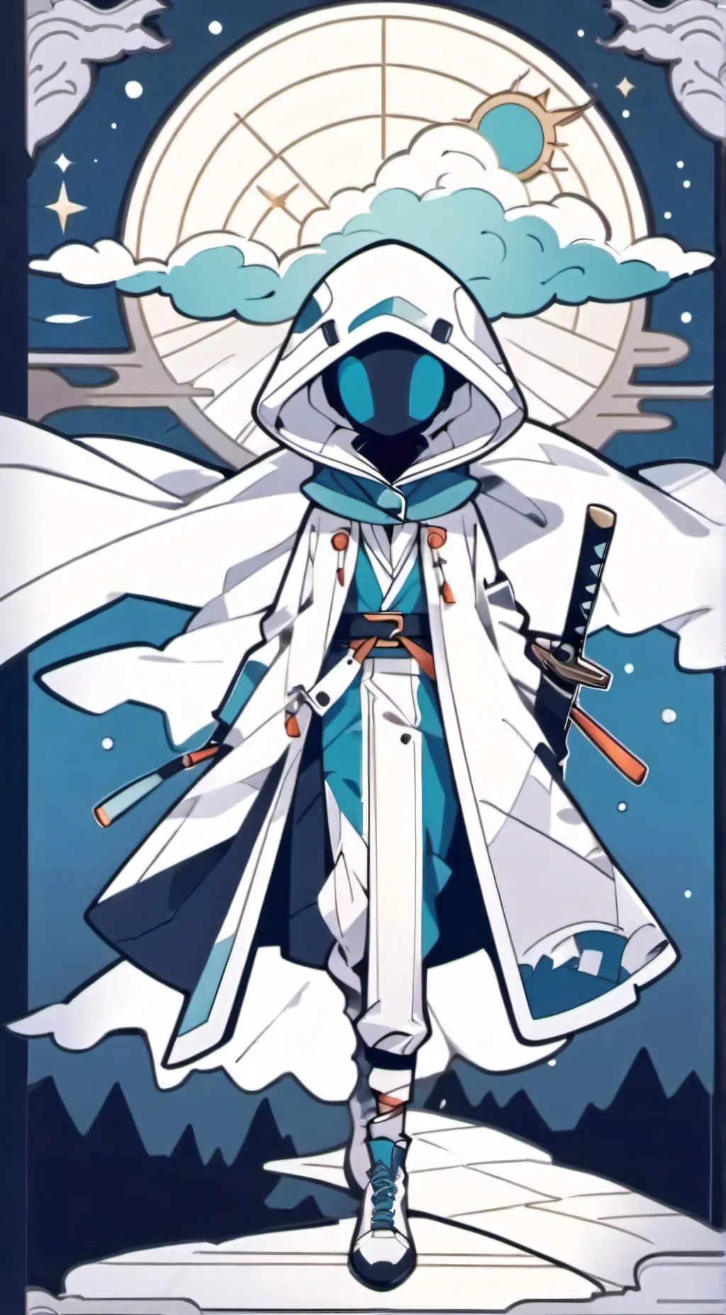 ai character: Friends...  background