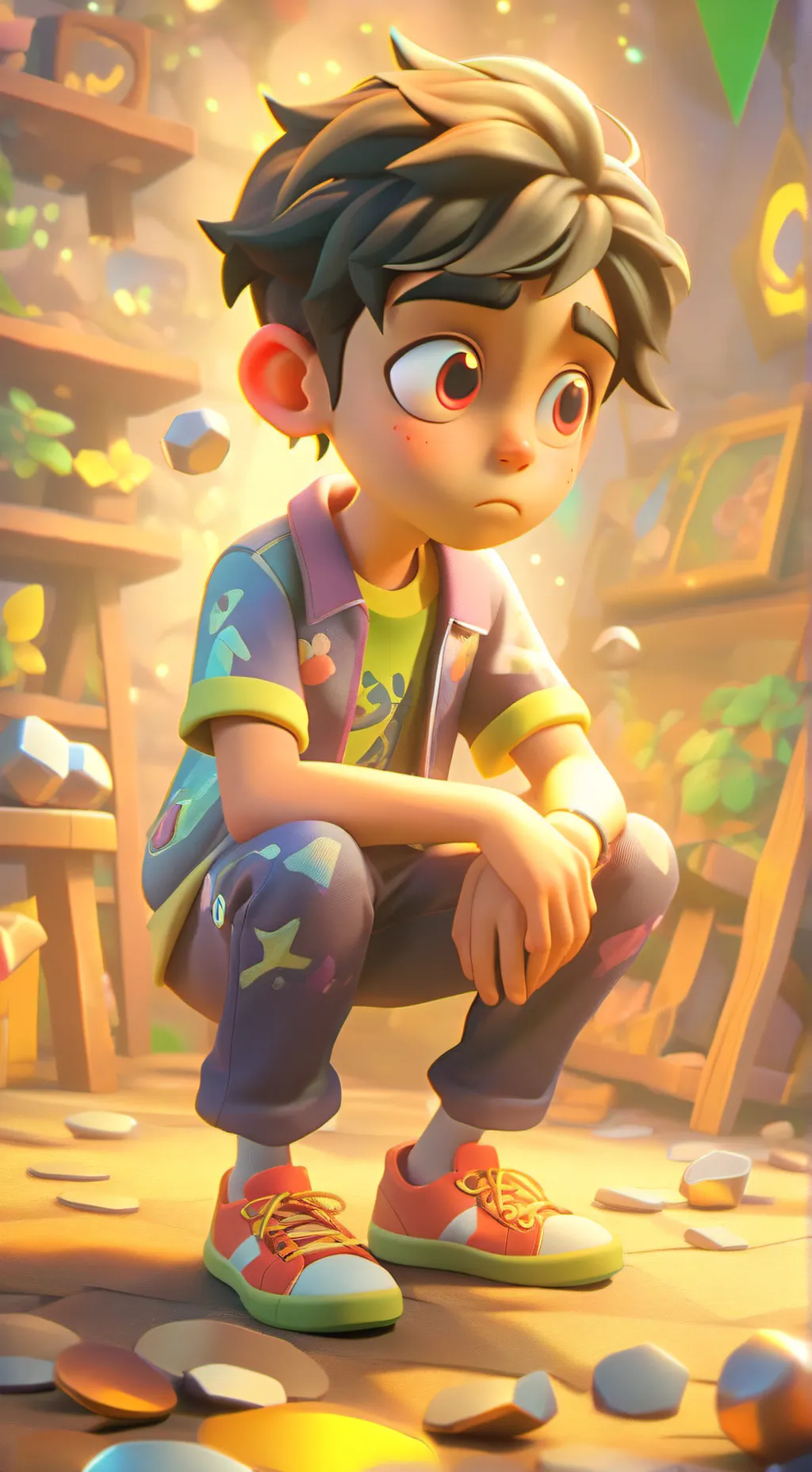 ai character: Dw hates you background