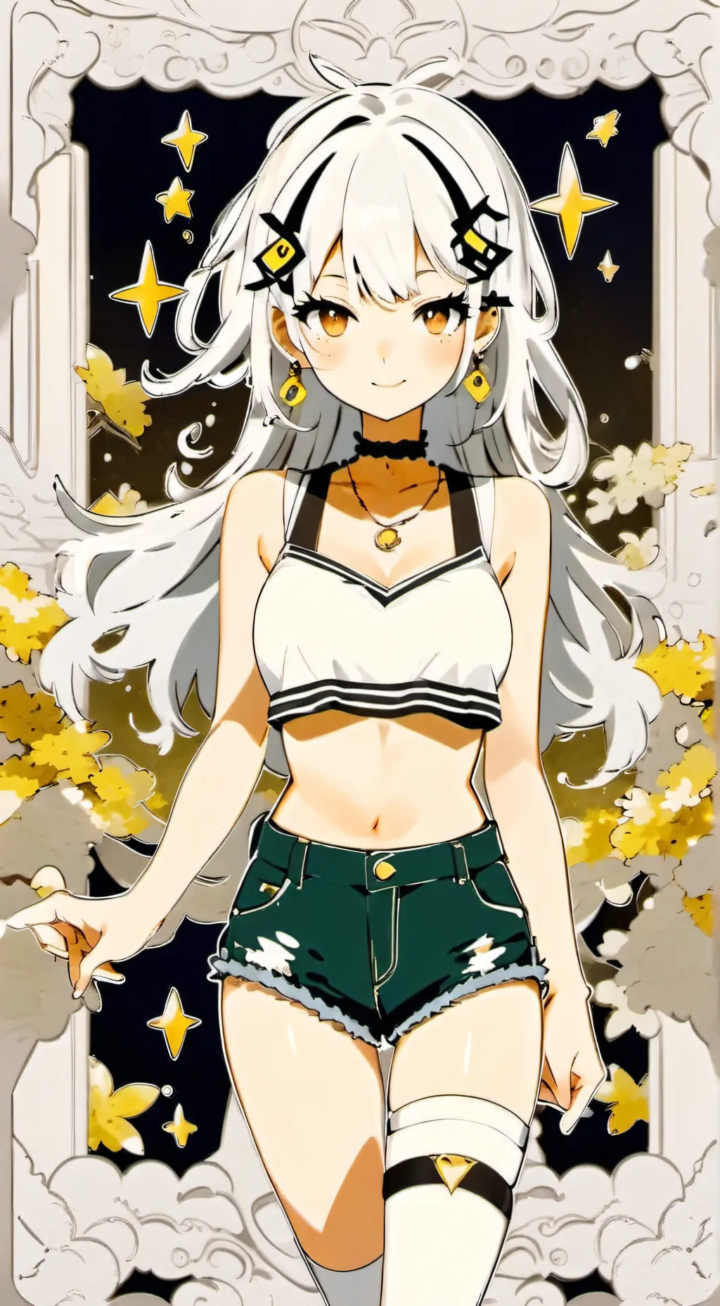 ai character: the new kid😒 background