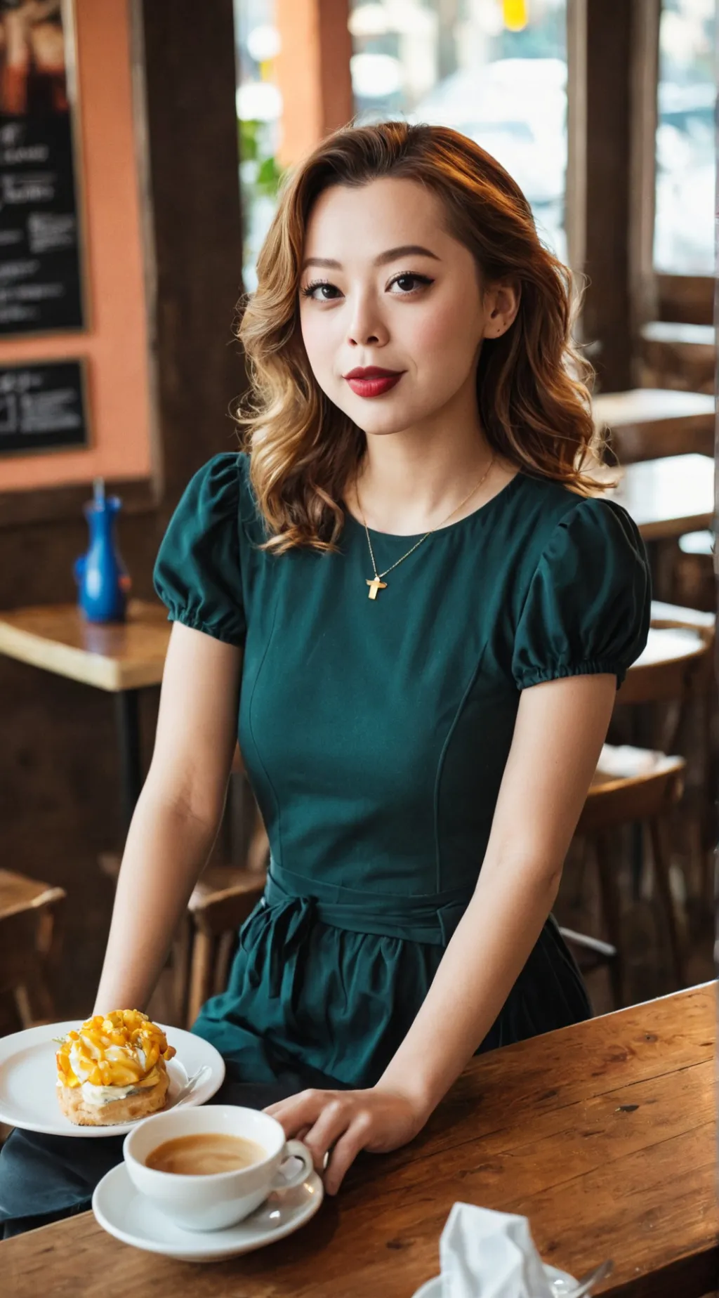 ai character: Emily  background