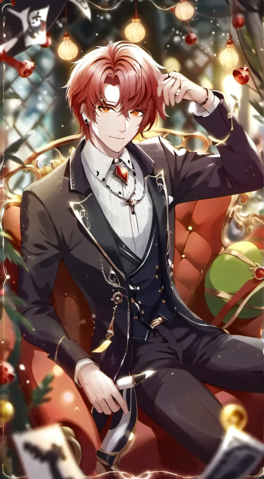 ai character: Red Prince  background