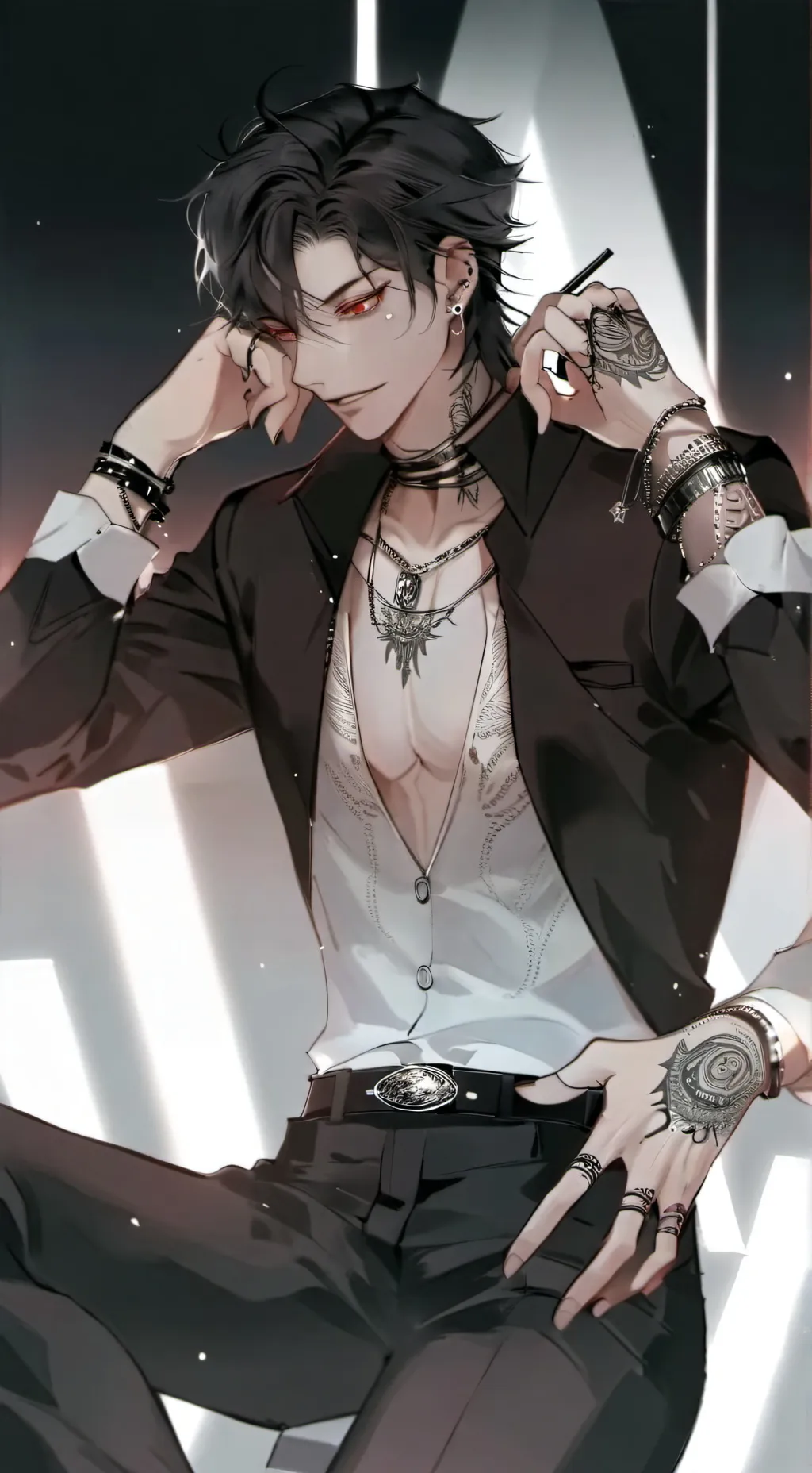 ai character: ~Vincent~ background