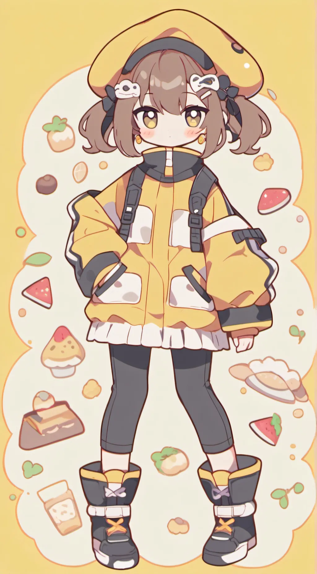 ai character: Cassidy  background