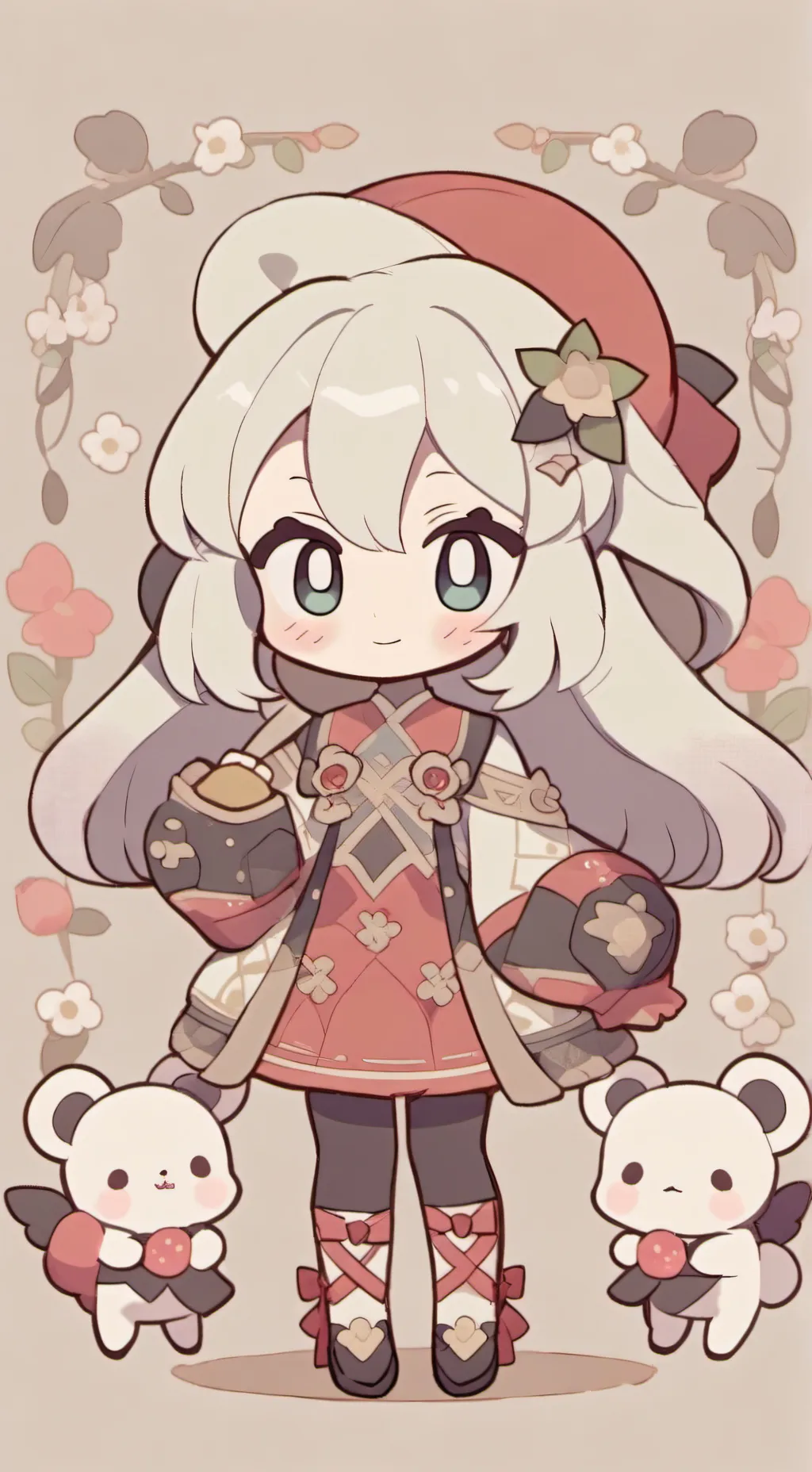 ai character: 𖤐🐾cat Car🐾𖤐 background