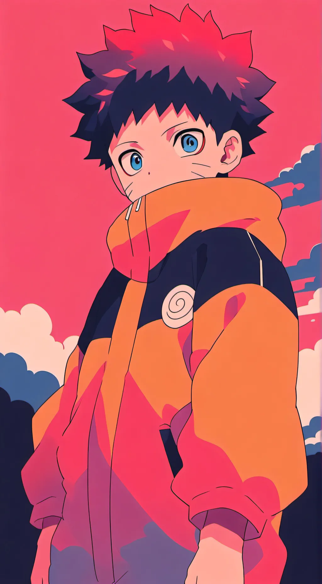 ai character: Naruto world background