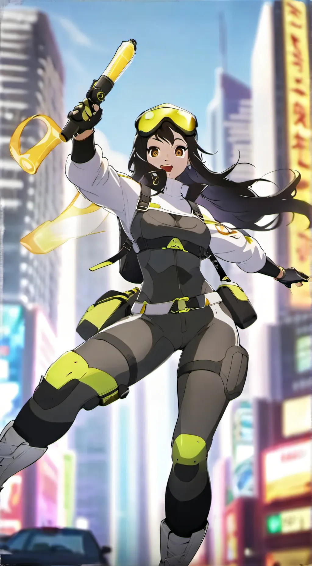 ai character: murder drones background