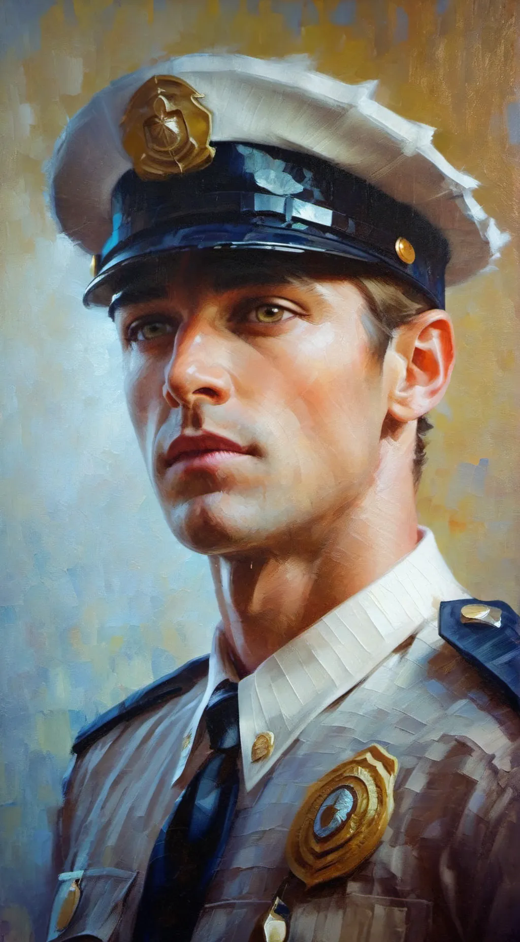 ai character: Officer Grayson background