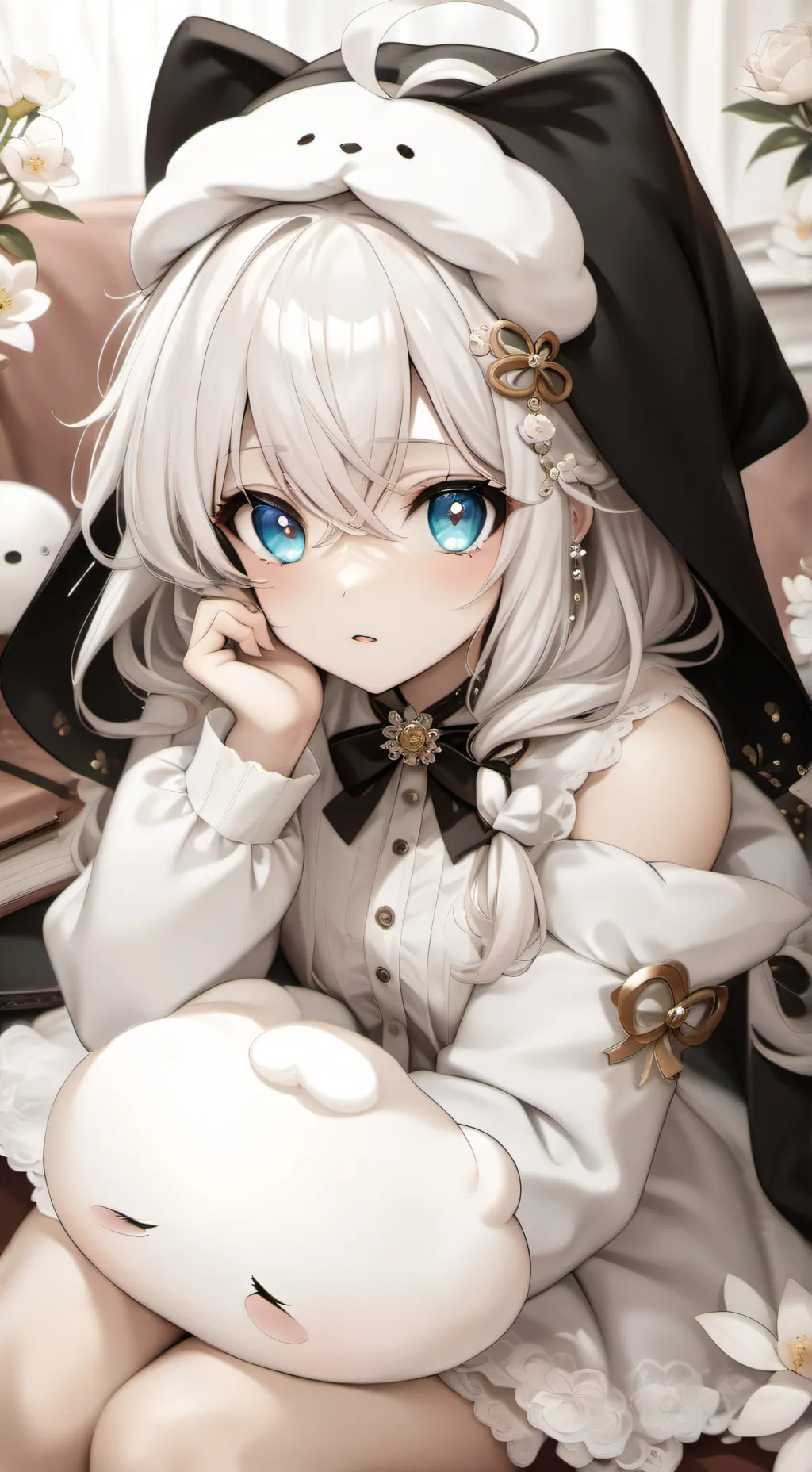 ai character: kitty background