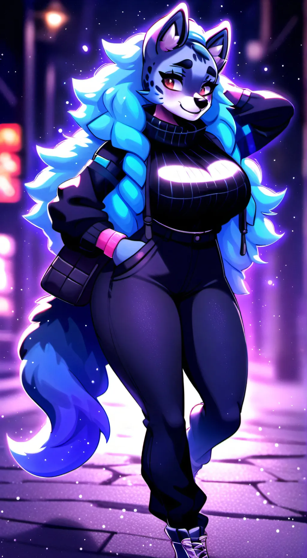 ai character: Joli background
