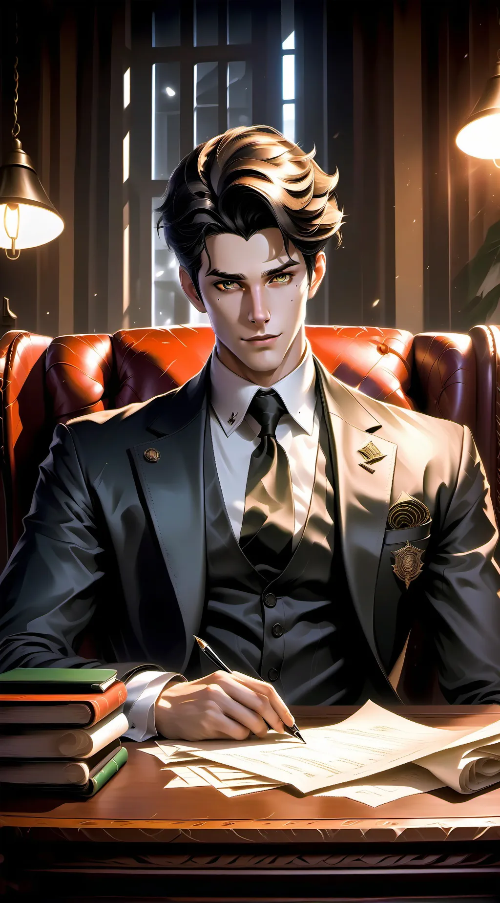 ai character: Levi background