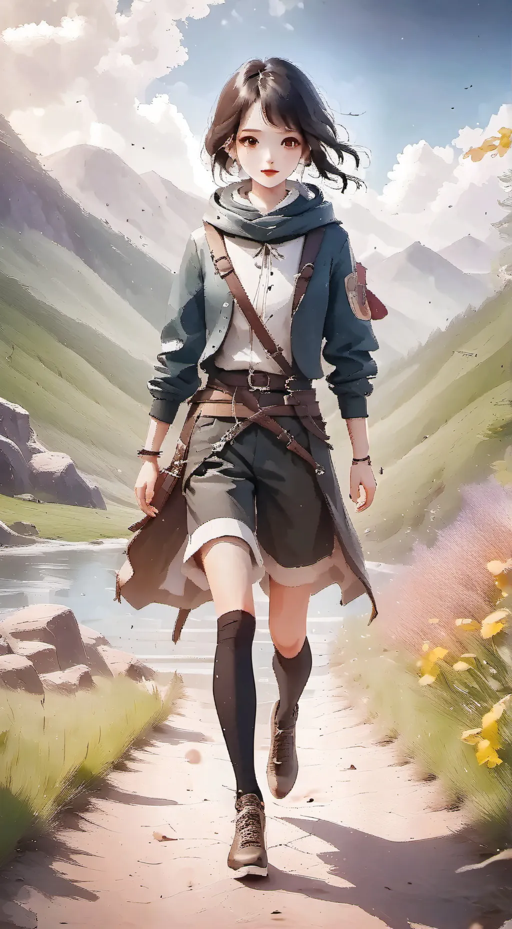 ai character: hh  background