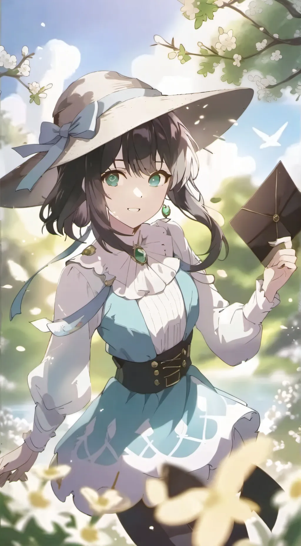 ai character: Dw heartbreak background