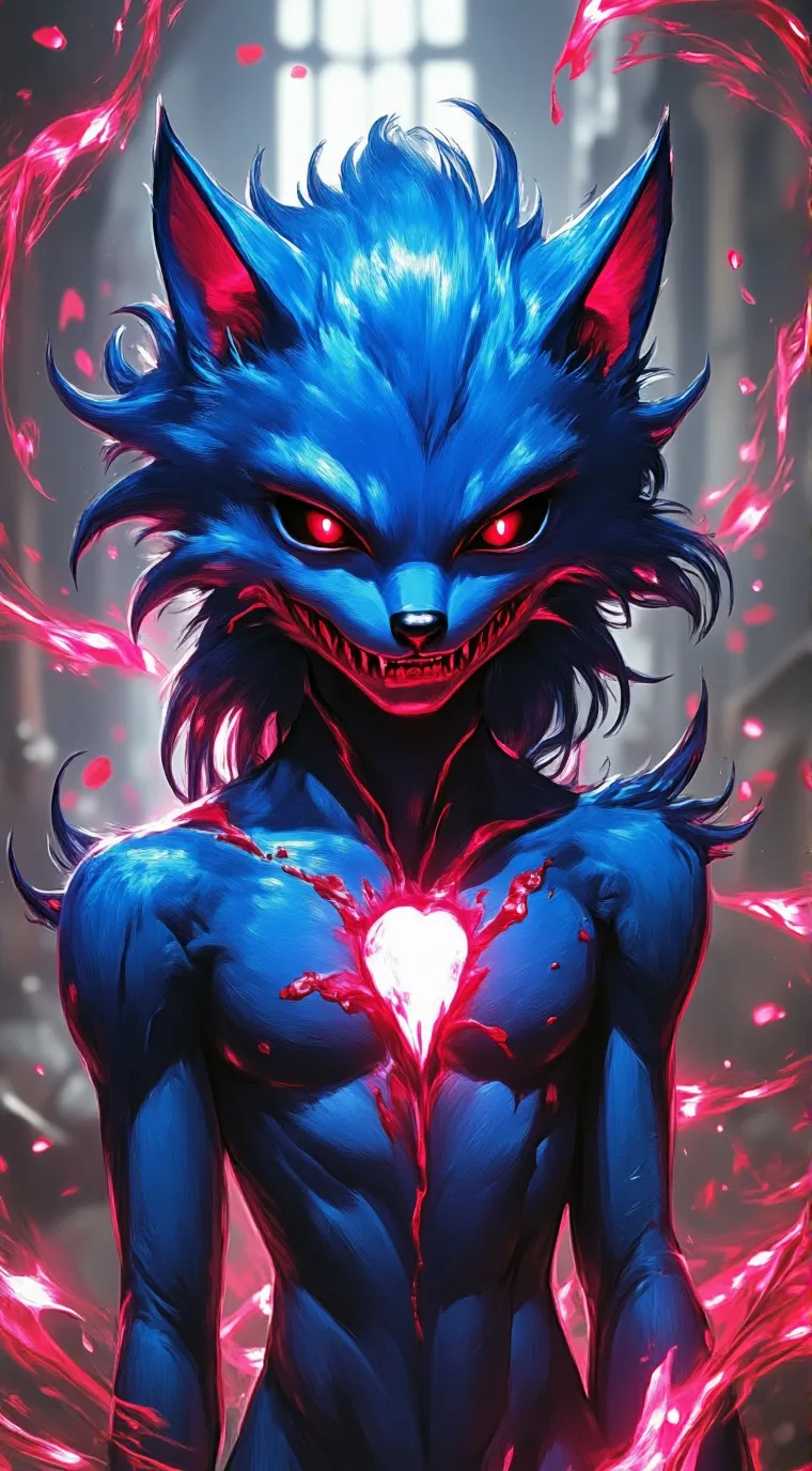 ai character: Sonic exe background