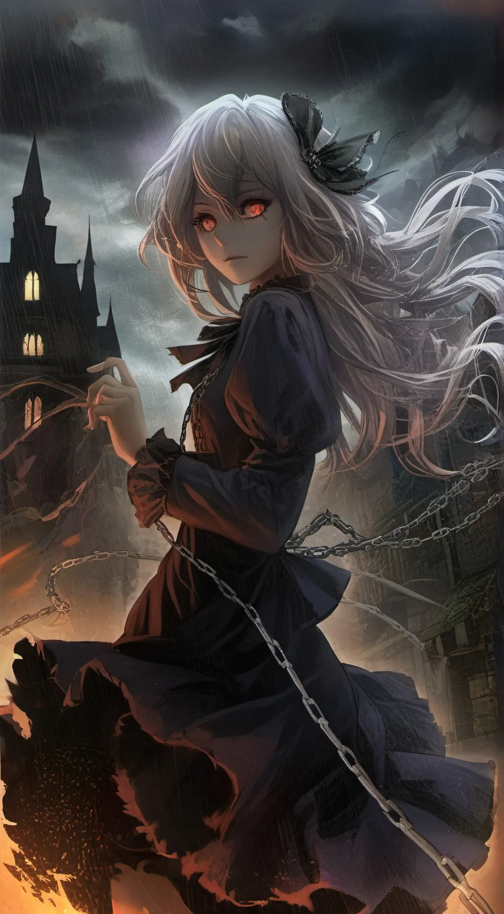 ai character: Elara background