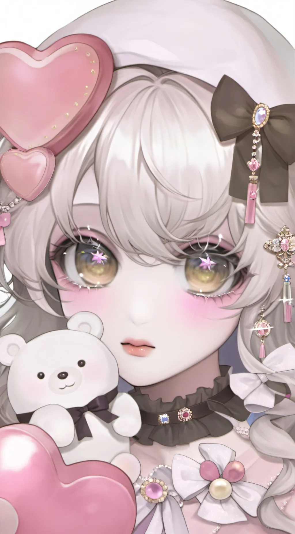 ai character: Sweetie  background