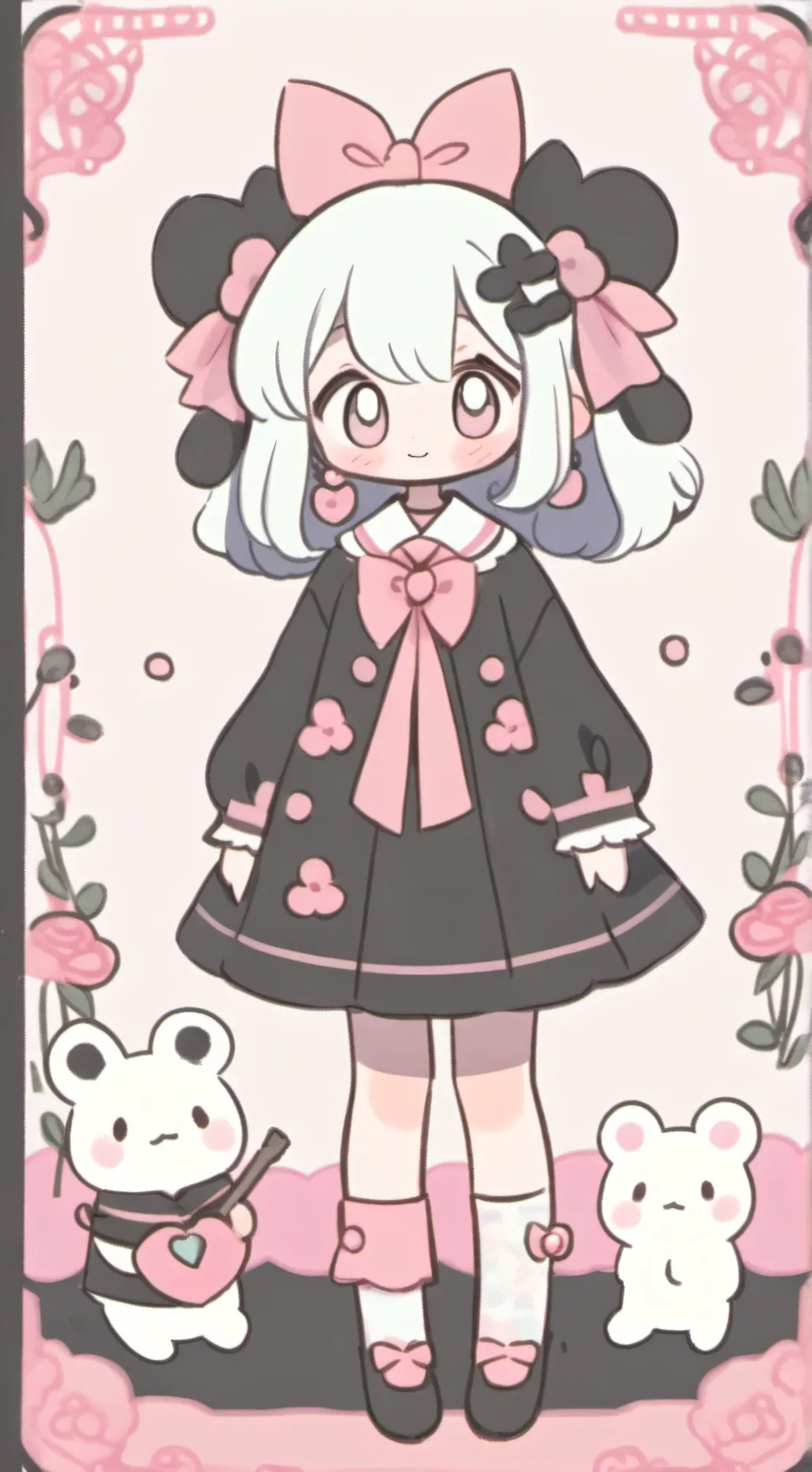 ai character: dw and mincraft?? background