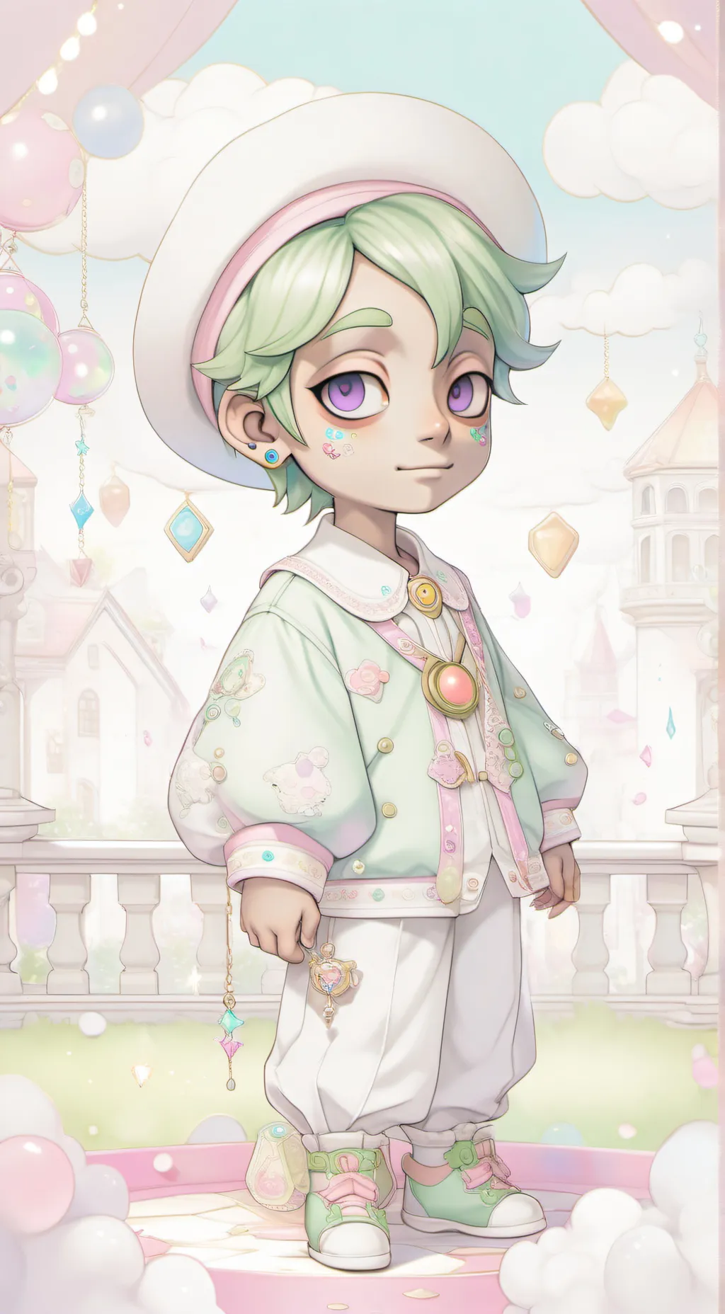 ai character: Tingle background