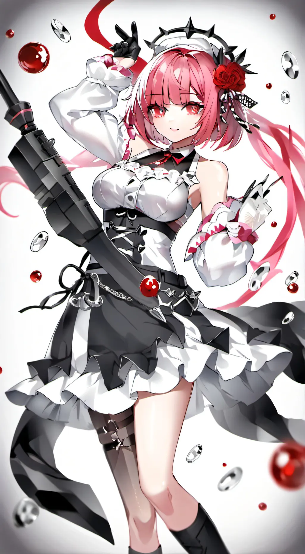 ai character: Mm2 with my friend background
