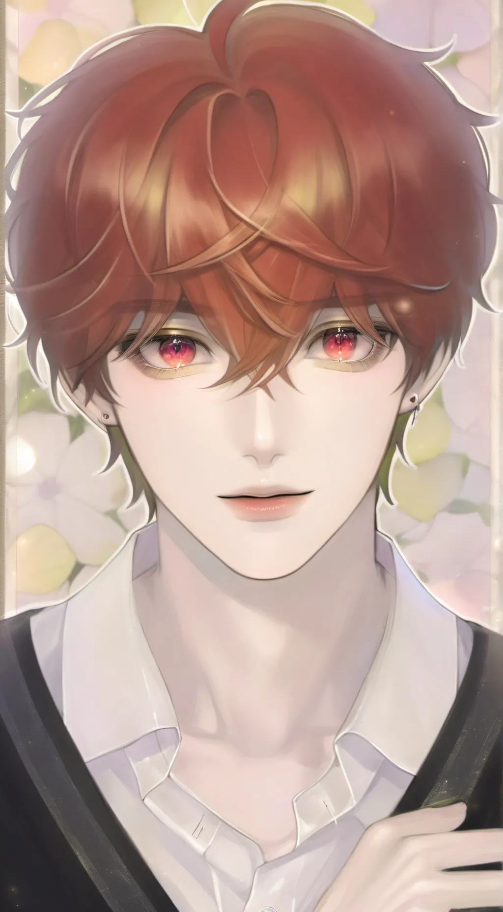 ai character: Kirishima  background