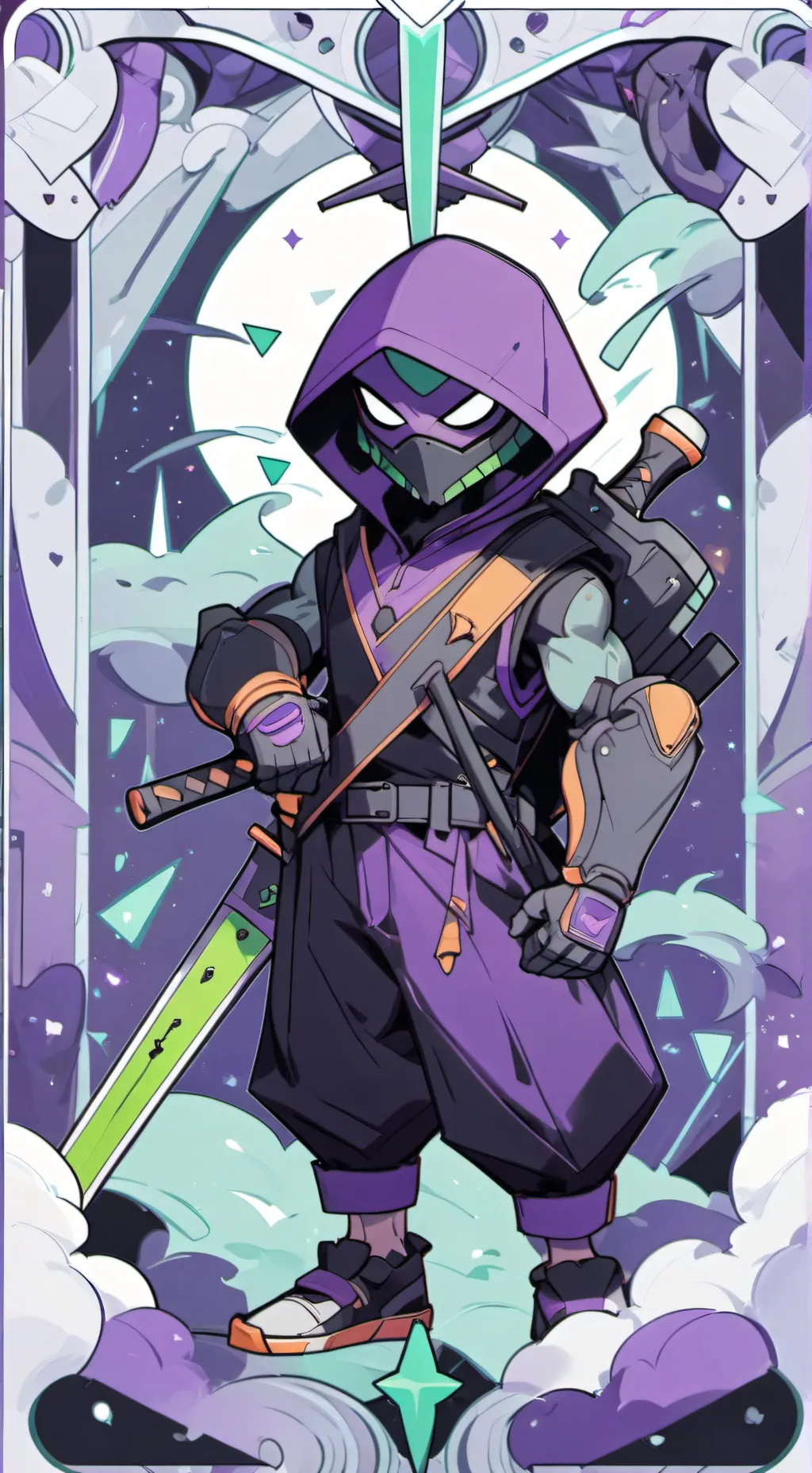 ai character: PT. 1 Sick donnie  background