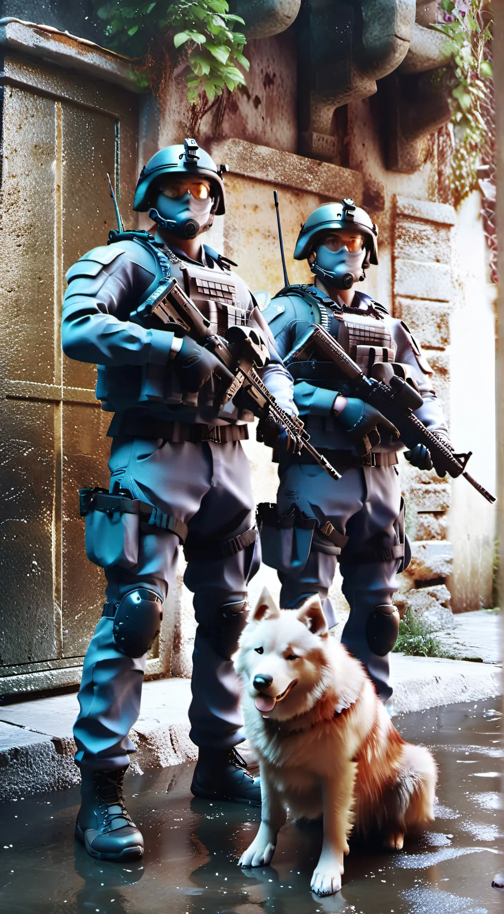 ai character: swat background