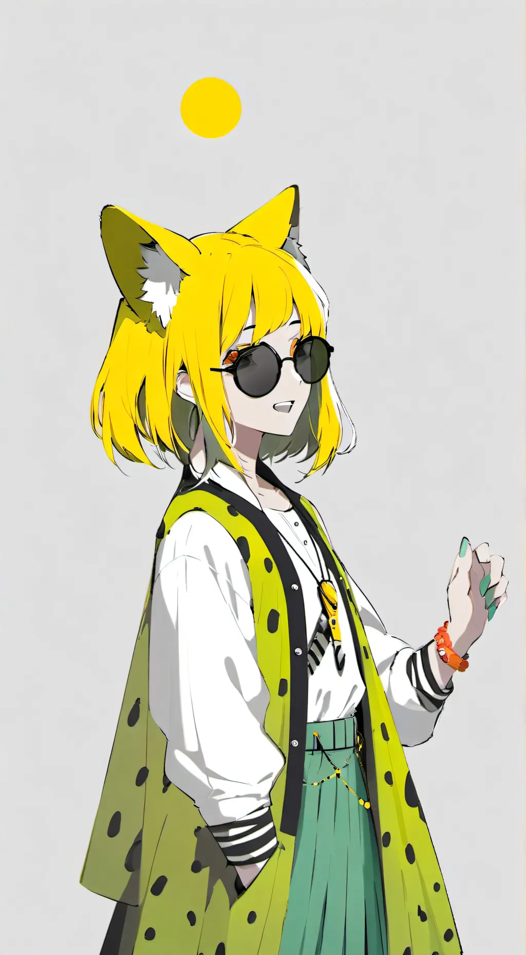 ai character: Chessy cheetah￼￼ background