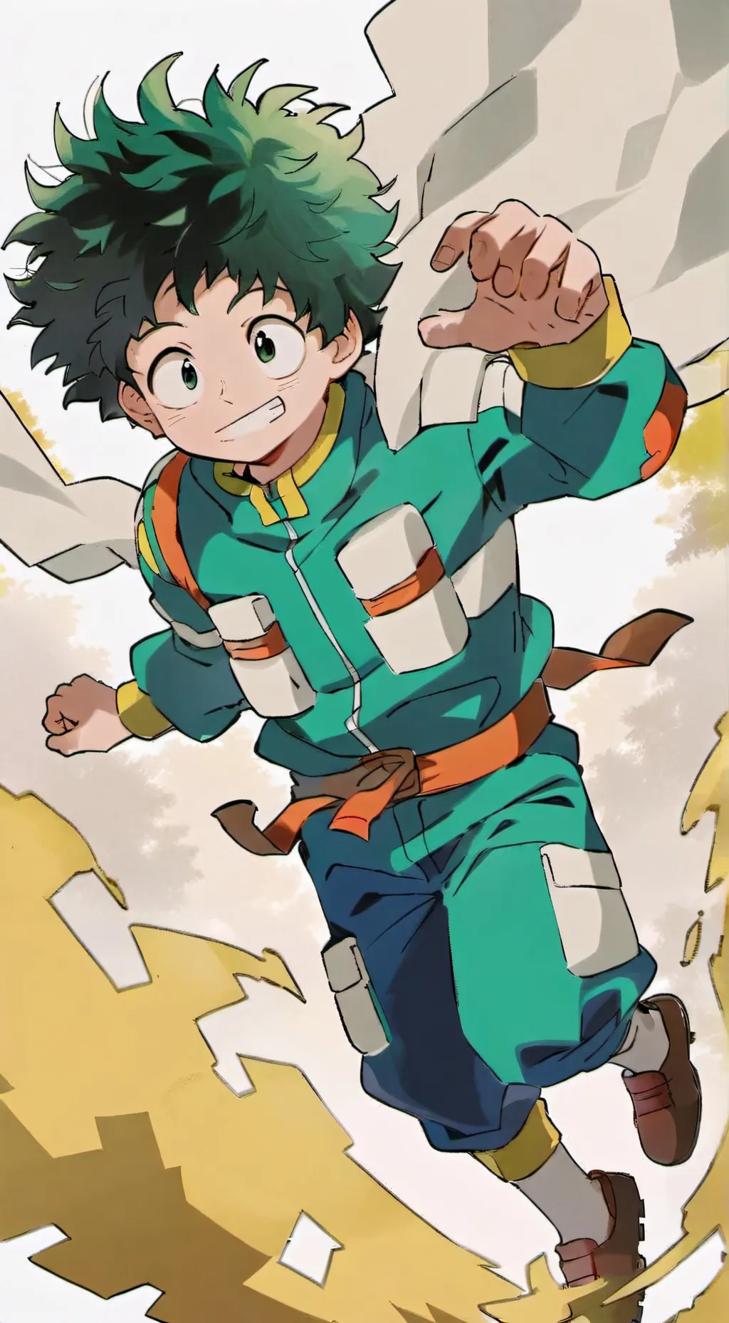 ai character: Deku background