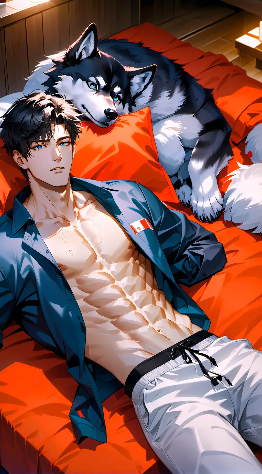 ai character: Cameron  background