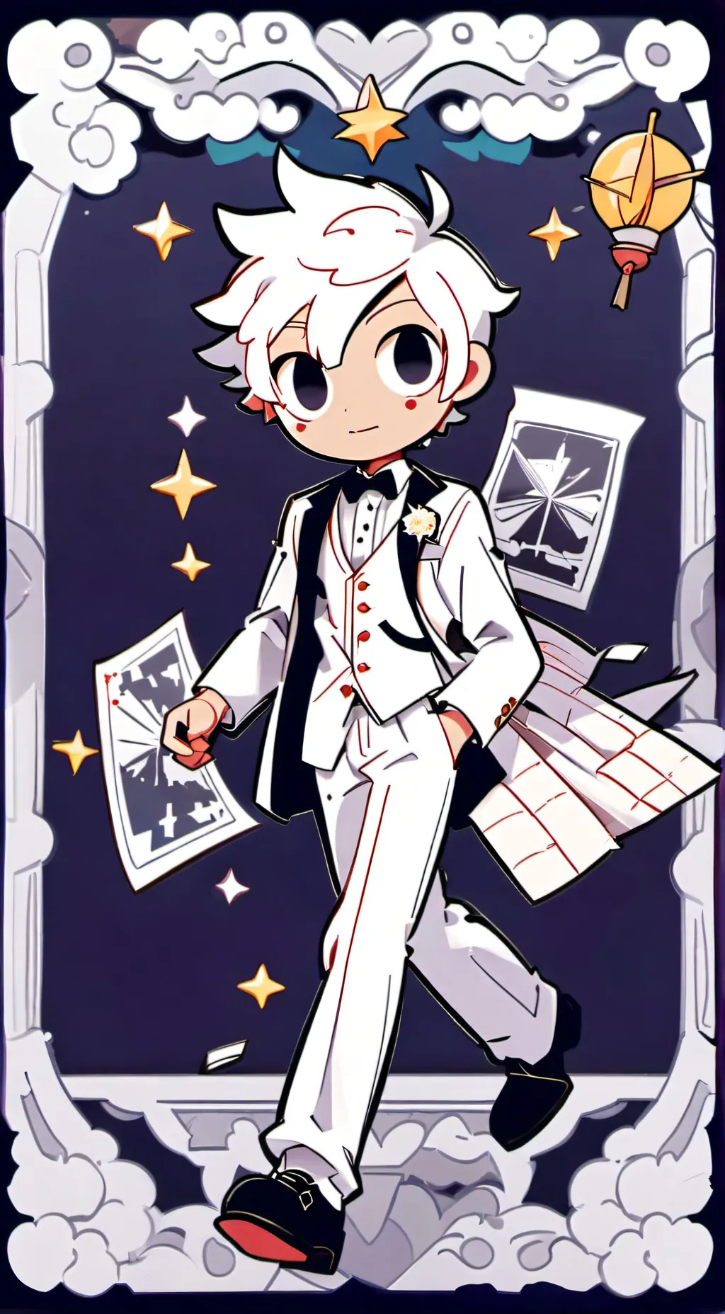 ai character: Dandy's world background