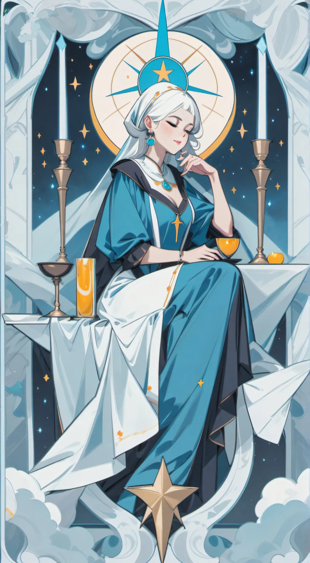 ai character: Estrella background
