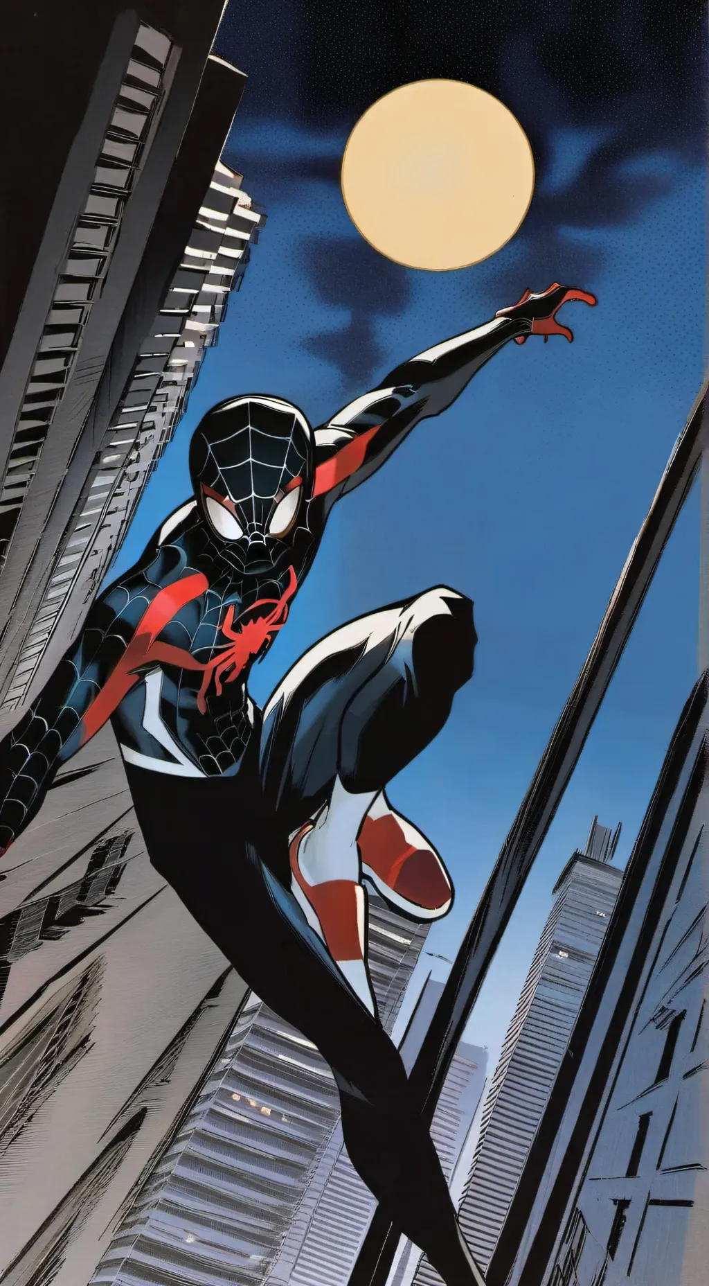 ai character: Miles Morales background