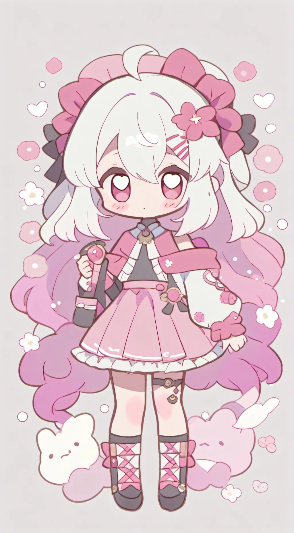 ai character: BLACKPINK background