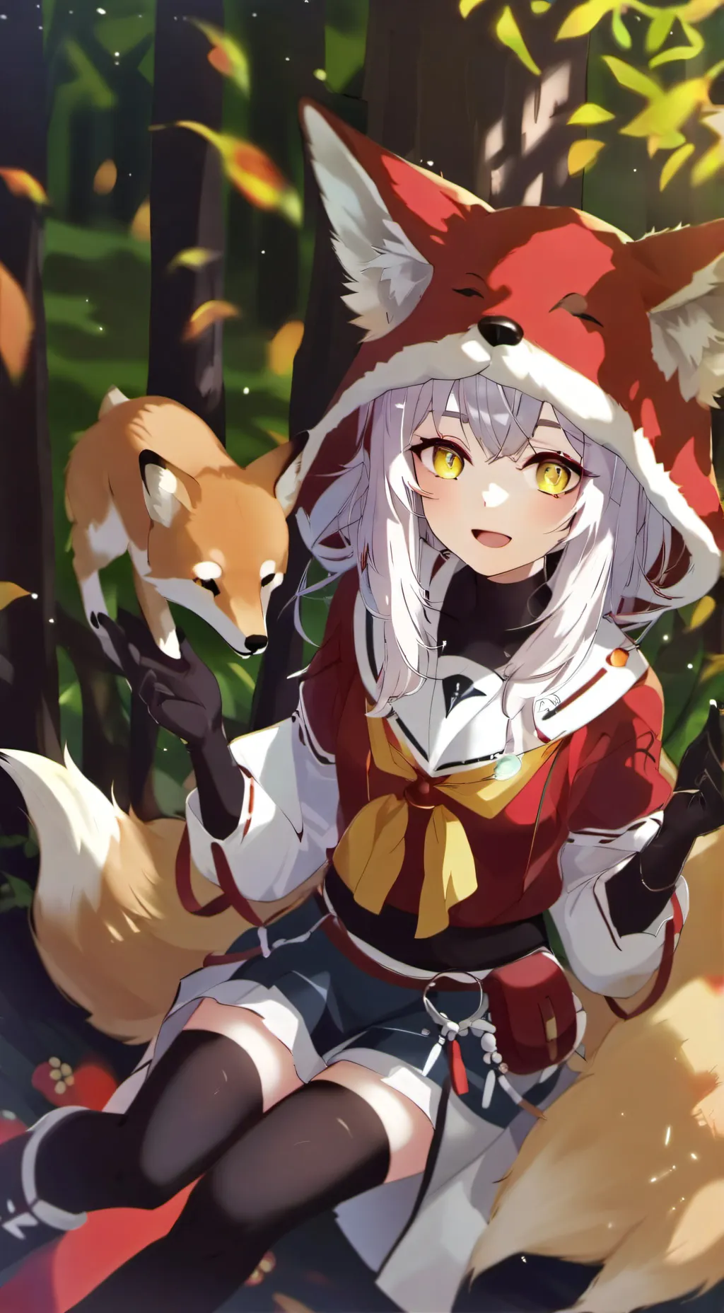 ai character: Lilly background