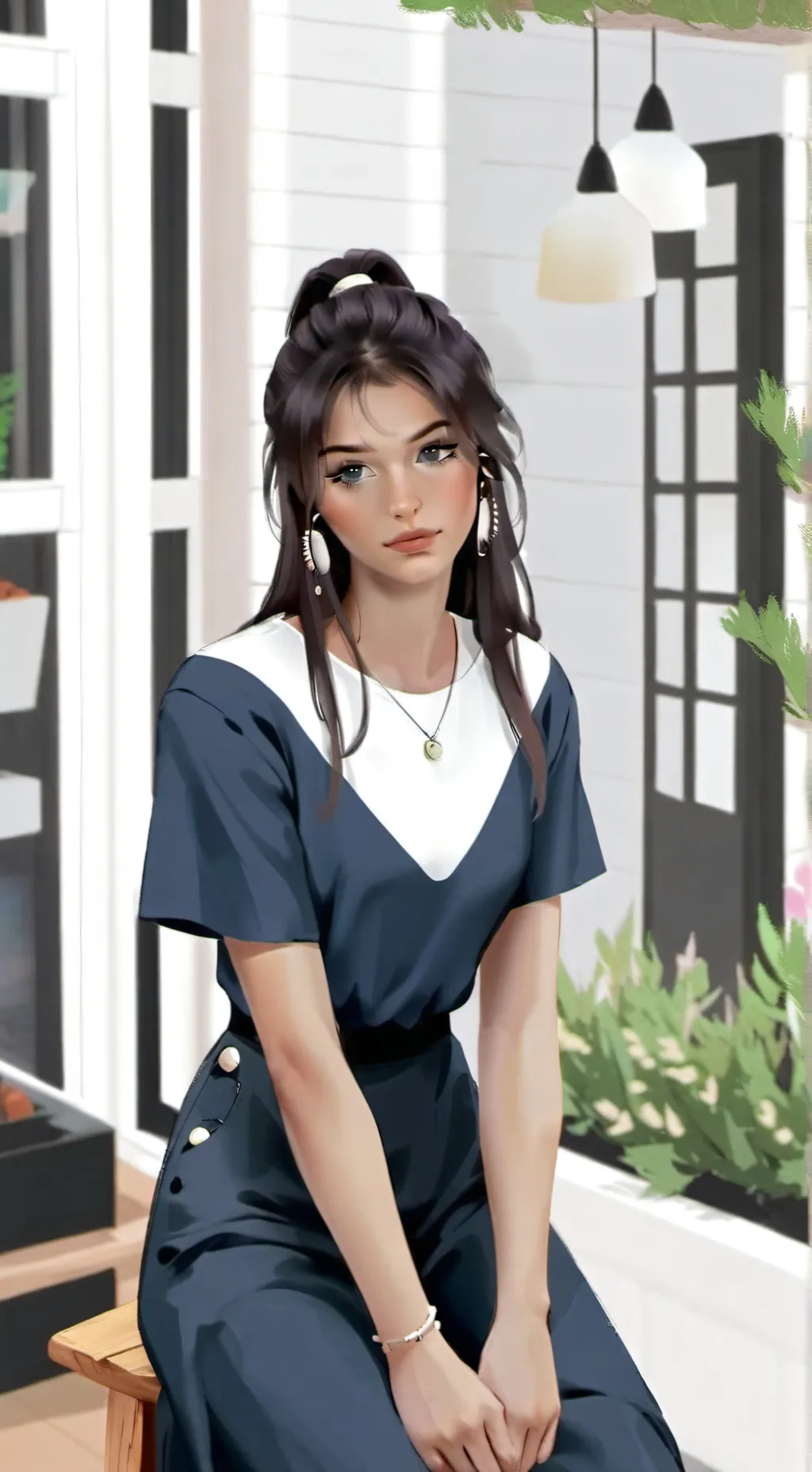 ai character: Anna background