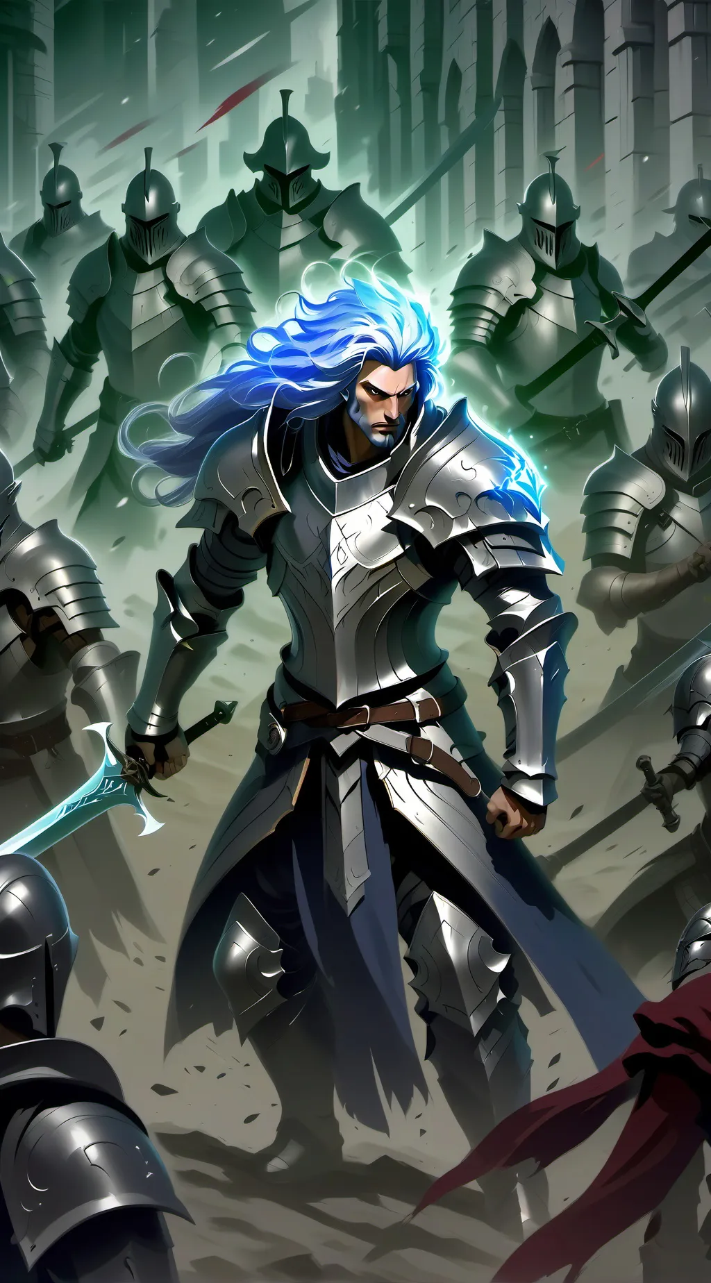 ai character: Lancelot  background