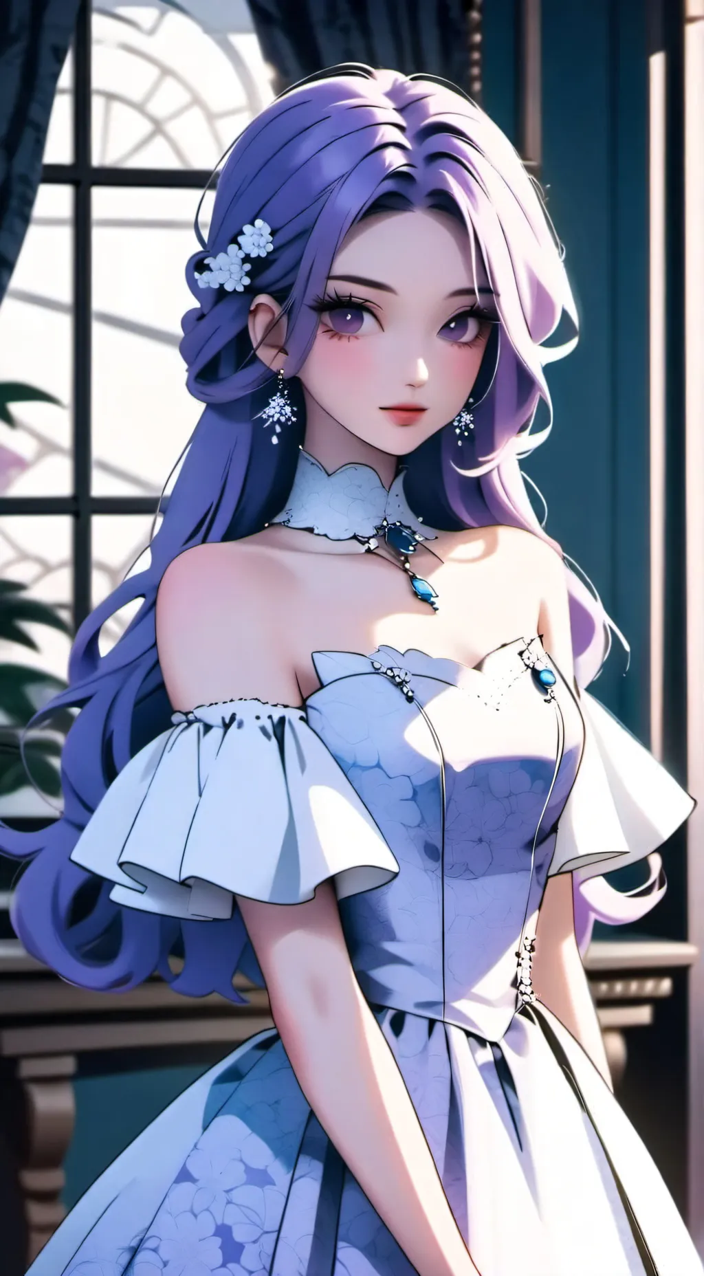 ai character: Scarlett Manner background