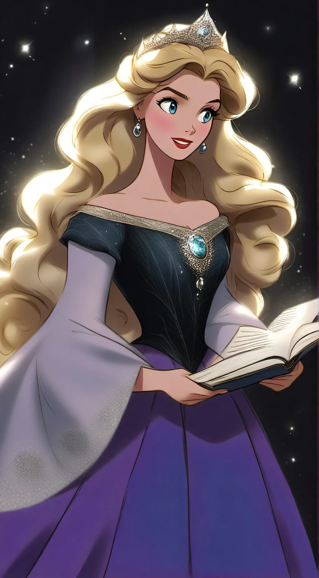 ai character: Princess Seraphina background
