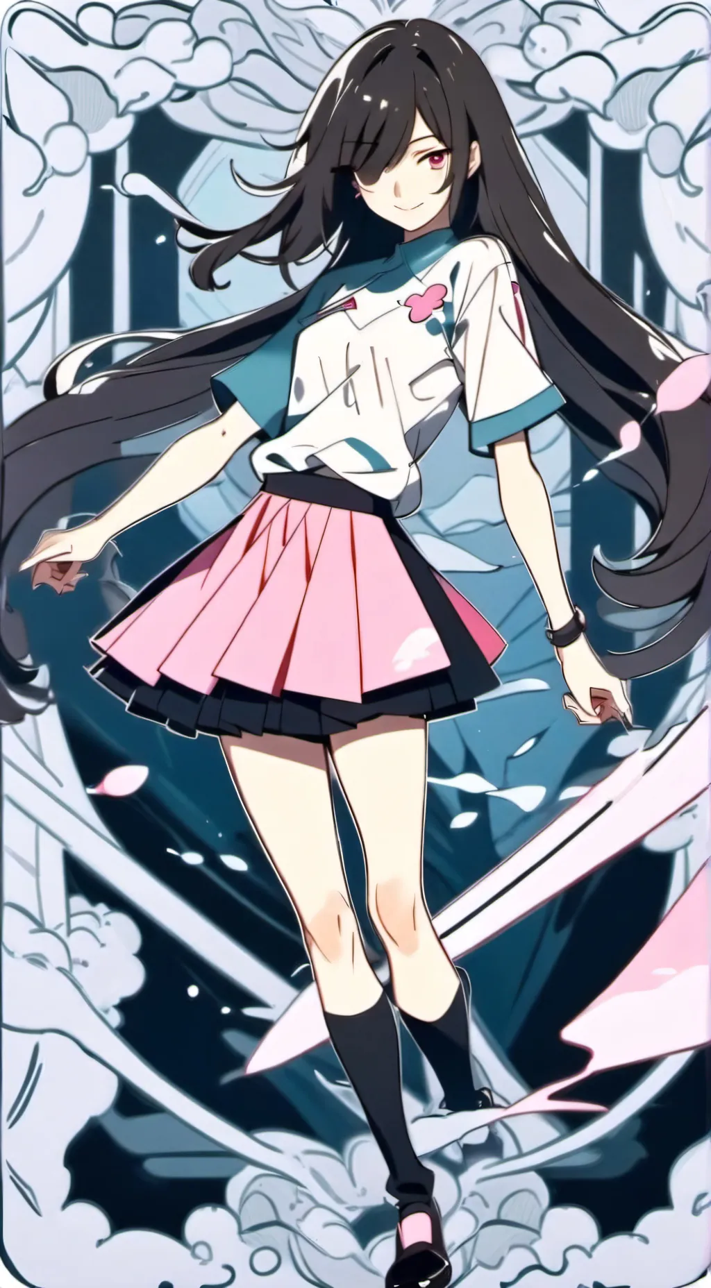 ai character: ixia  background