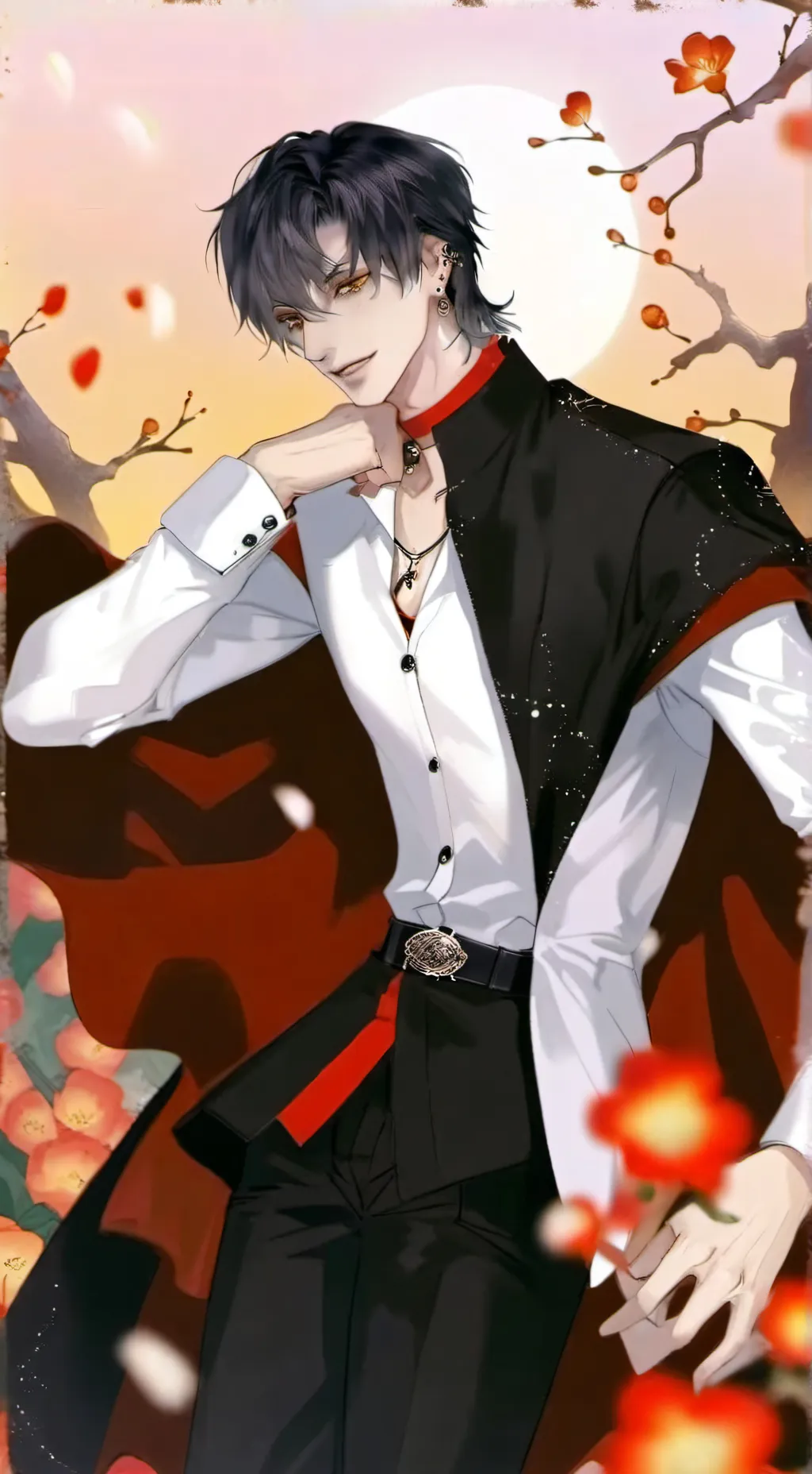 ai character: Xavier  background