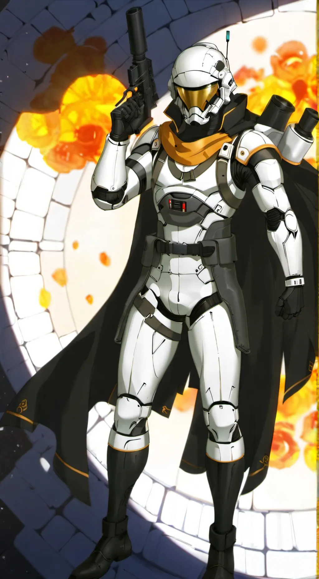 ai character: helldivers 1 and 2 background