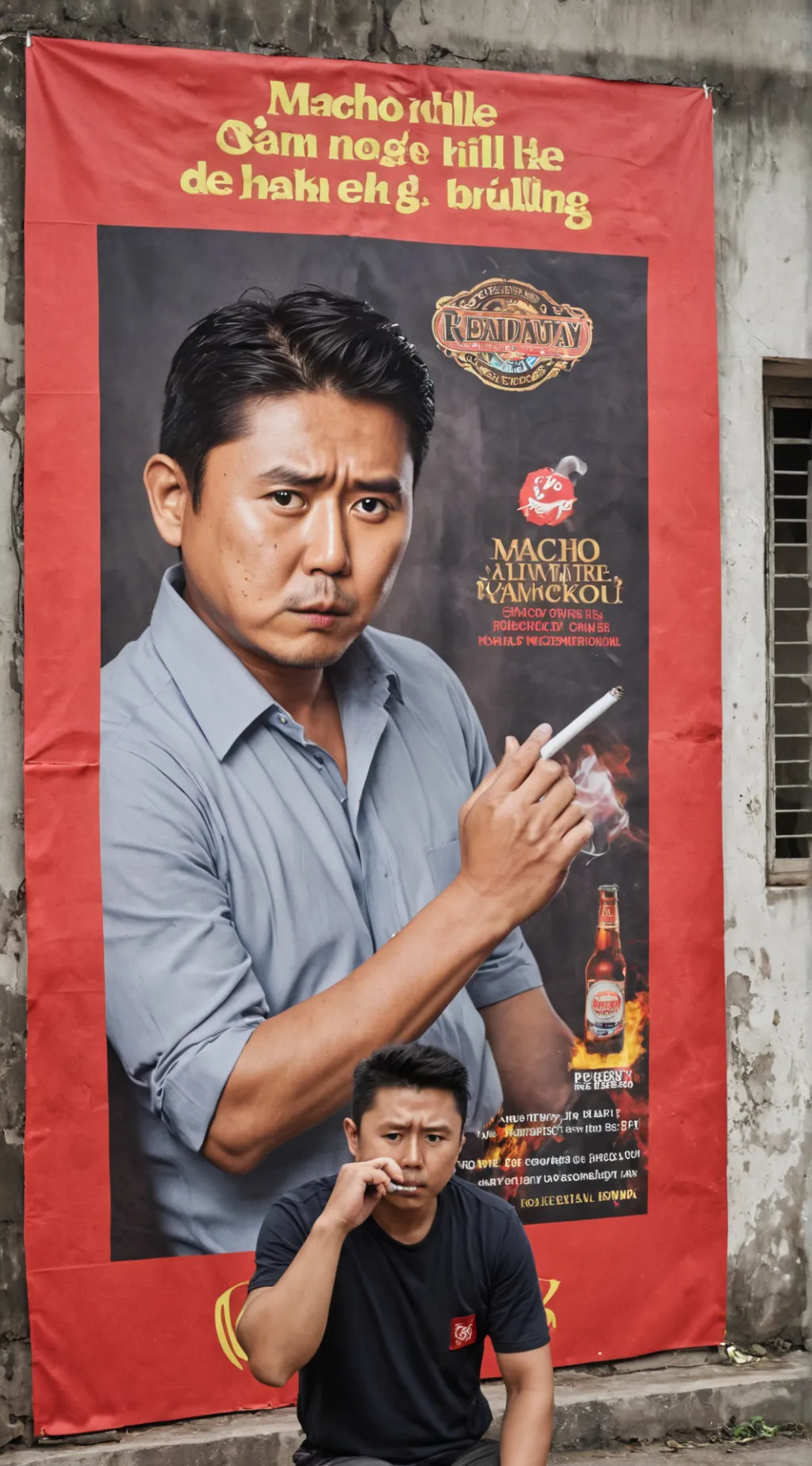 ai character: Bad Smoking Kills background