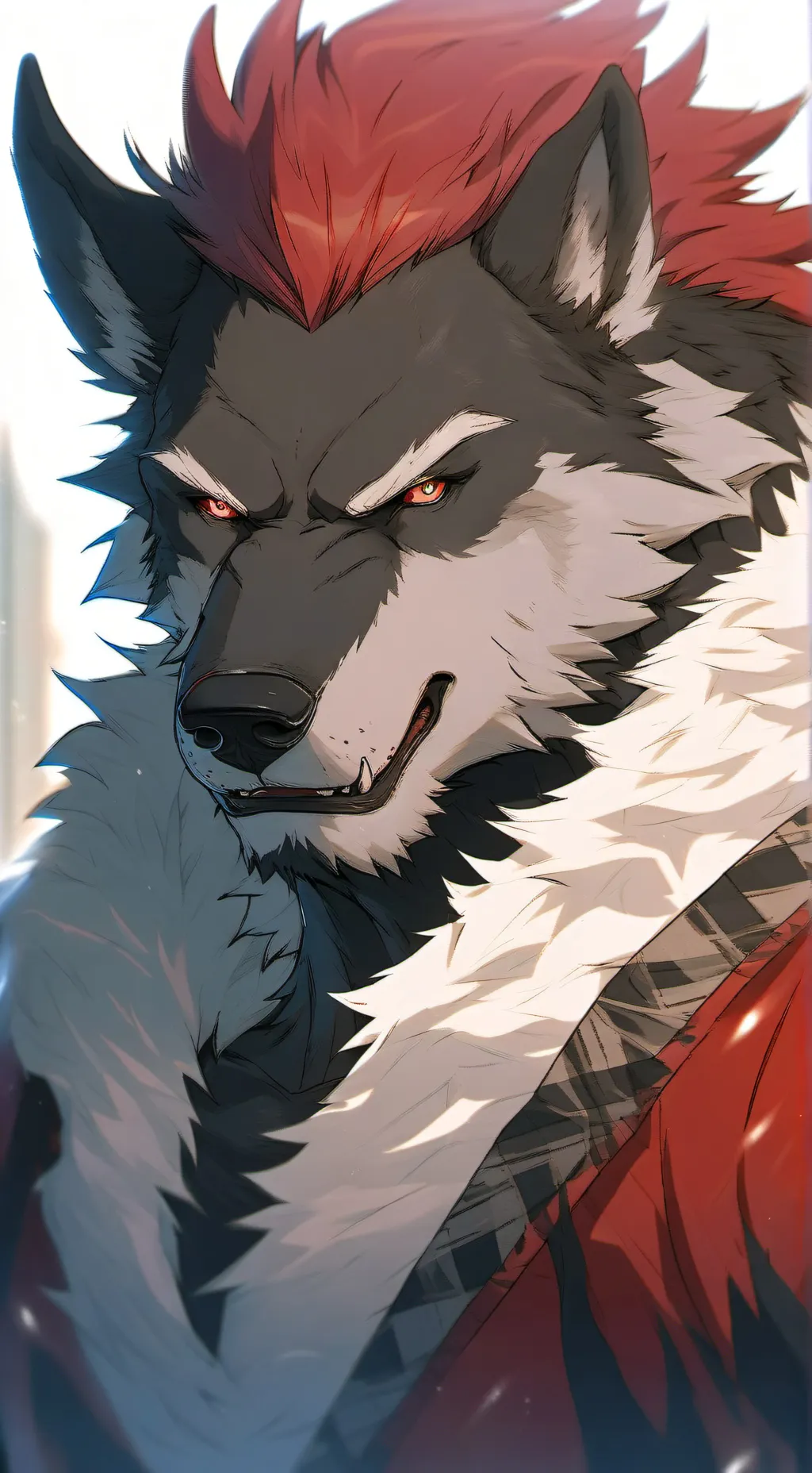 ai character: werewolf (no name) background