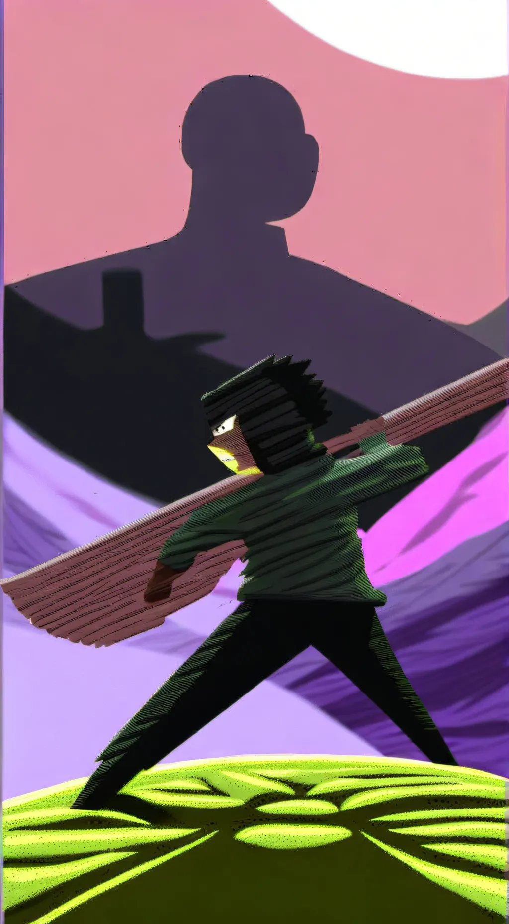 ai character: Mha Hawks kid background