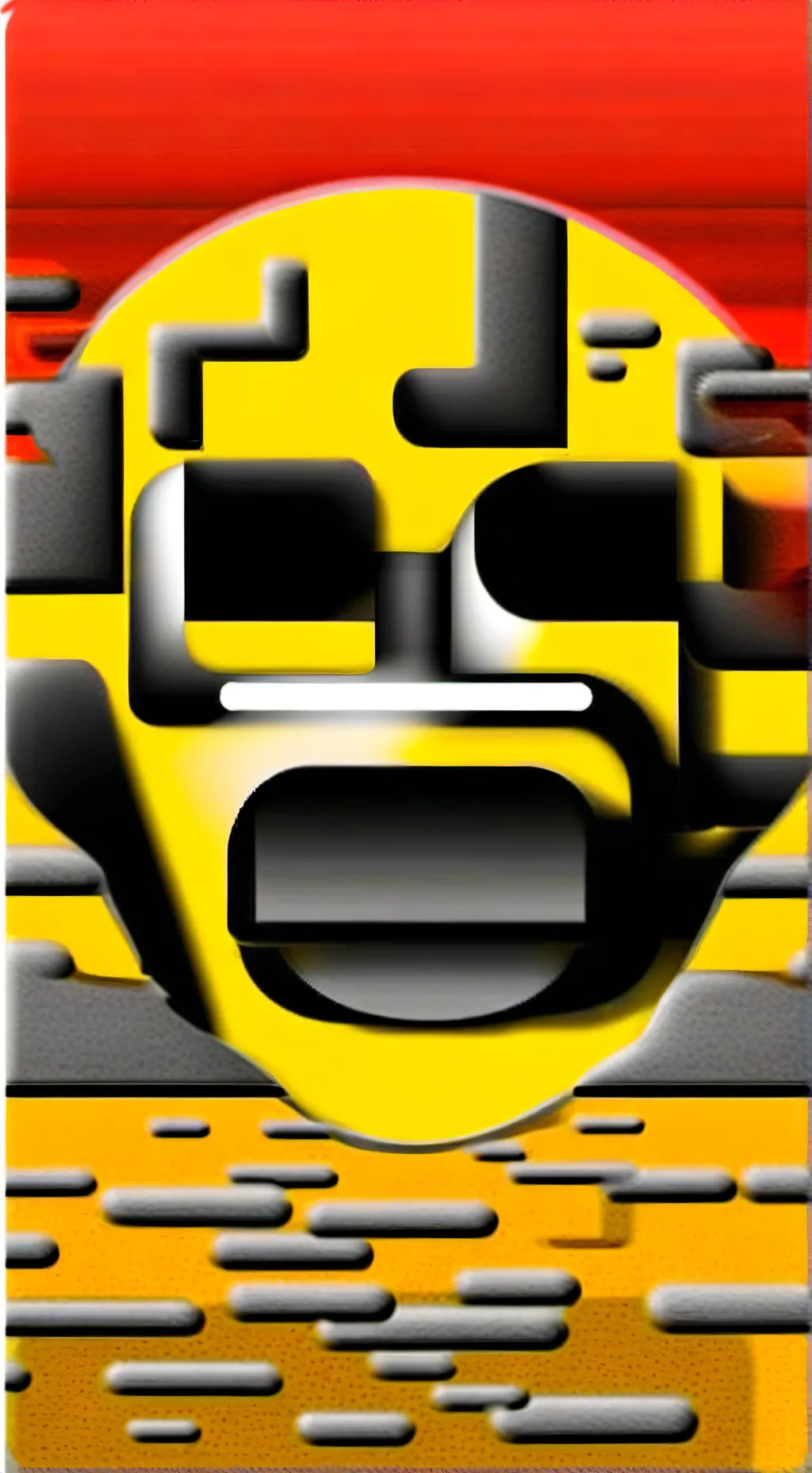 ai character: Sprunki hate gray background