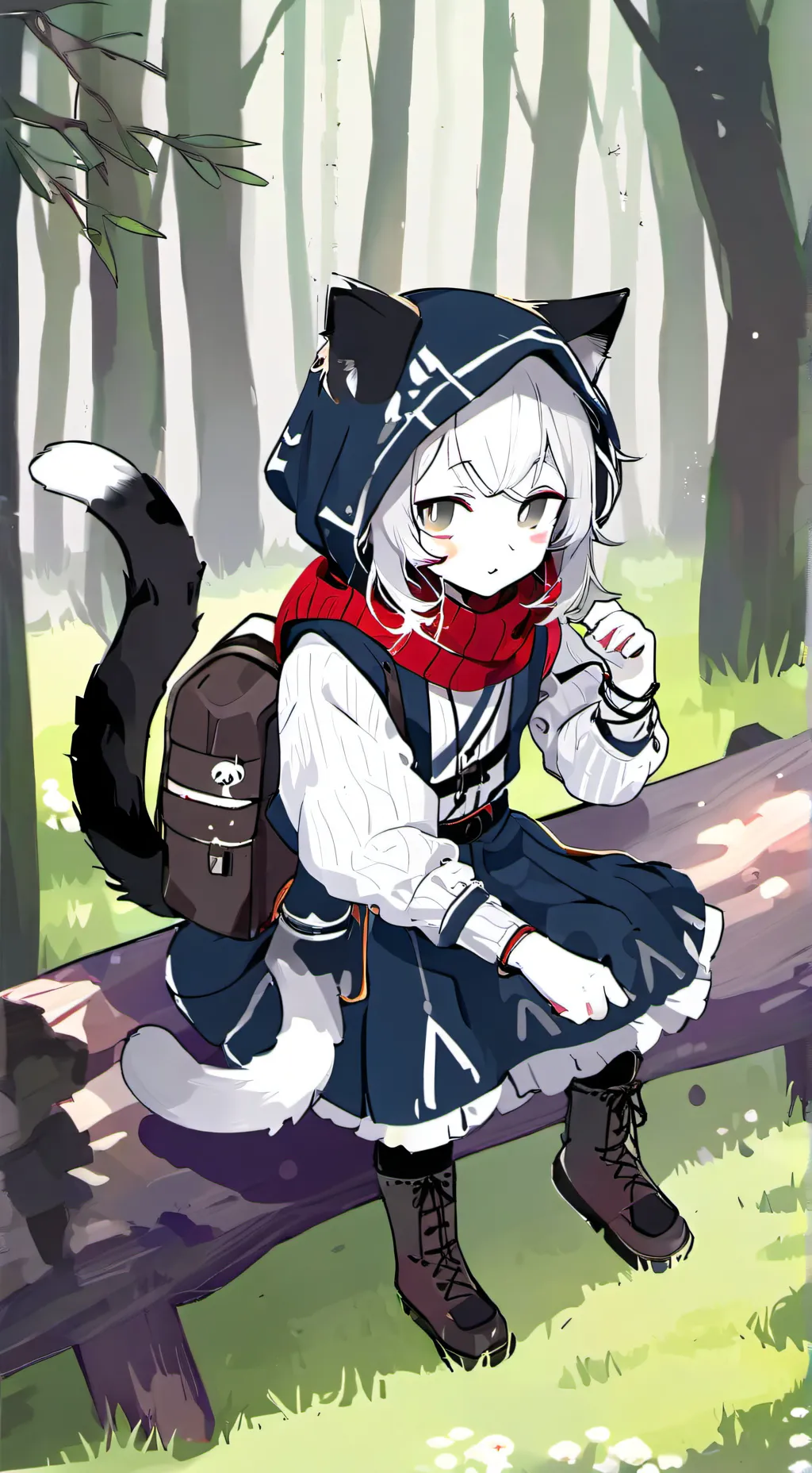 ai character: Mimik background