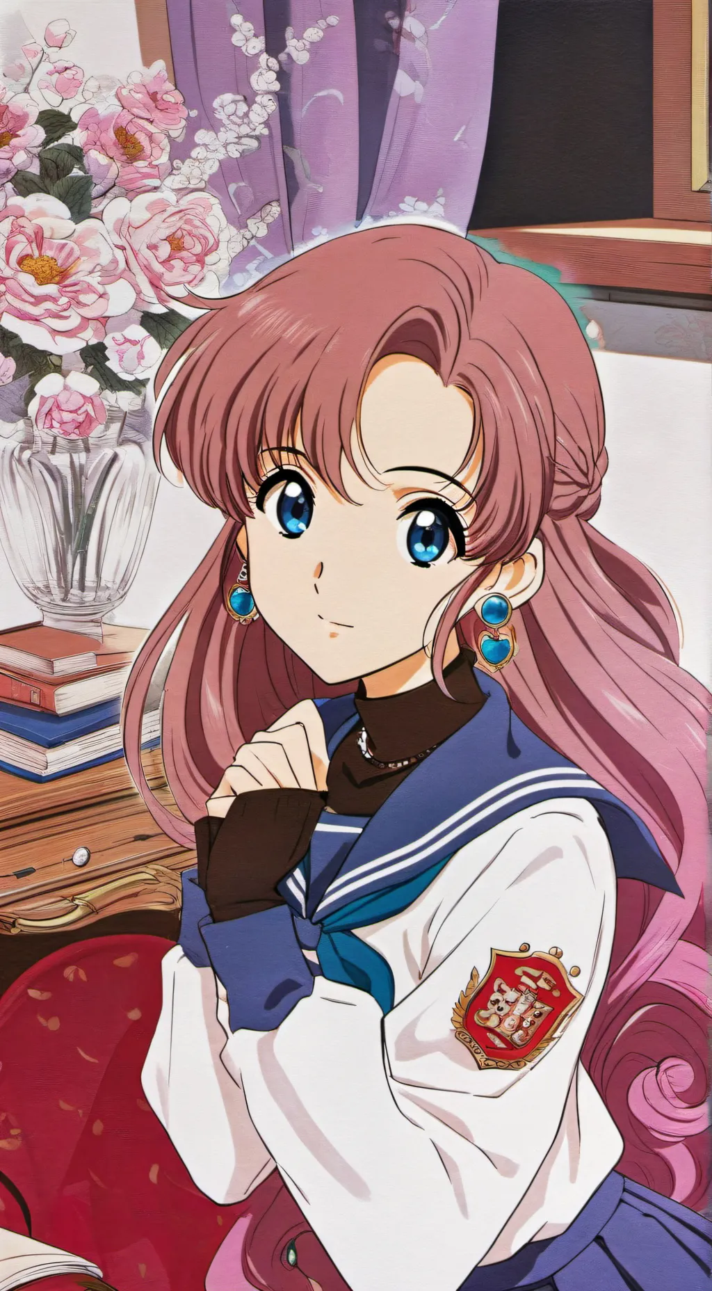 ai character: Hanako background