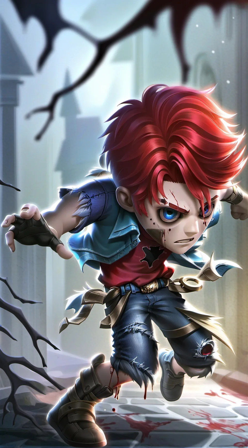 ai character: M3GAN background