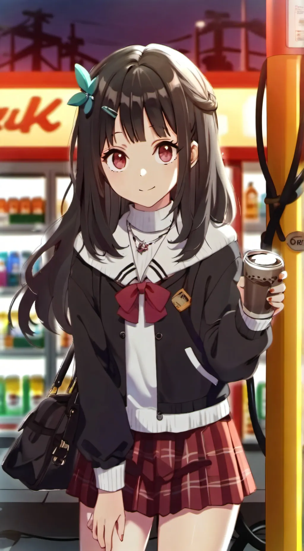 ai character: Abby  background